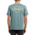 t-shirt-krotki-rekaw-zielona-center-pine-volcom