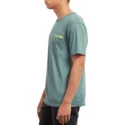 t-shirt-krotki-rekaw-zielona-center-pine-volcom