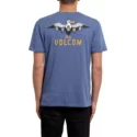 t-shirt-krotki-rekaw-niebieska-hellacin-deep-blue-volcom