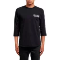 t-shirt-renkaw-3-4-czarna-enabler-black-volcom