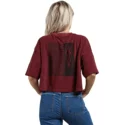 t-shirt-krotki-rekaw-czerwona-recommended-4-me-burgundy-volcom
