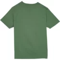 t-shirt-krotki-rekaw-zielona-dla-dziecka-crisp-stone-dark-kelly-volcom