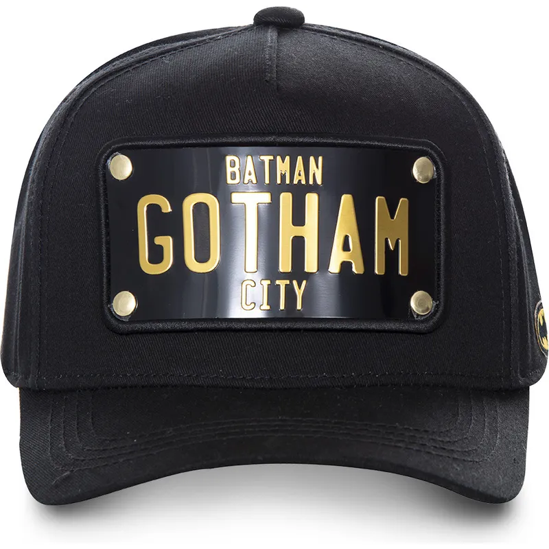 kepure-islenkta-juoda-snapback-placa-gotham-city-batp4-batman-dc-comics-capslab kepure-islenkta-juoda-snapback-placa-gotham-city-batp4-batman-dc-comics-capslab