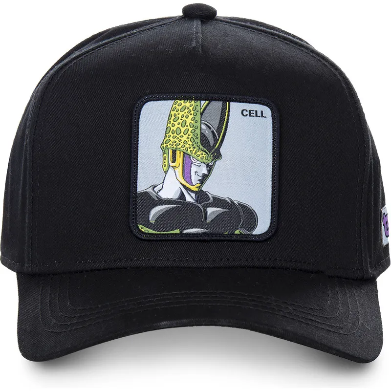 kepure-islenkta-juoda-snapback-celc-cell-dragon-ball-capslab