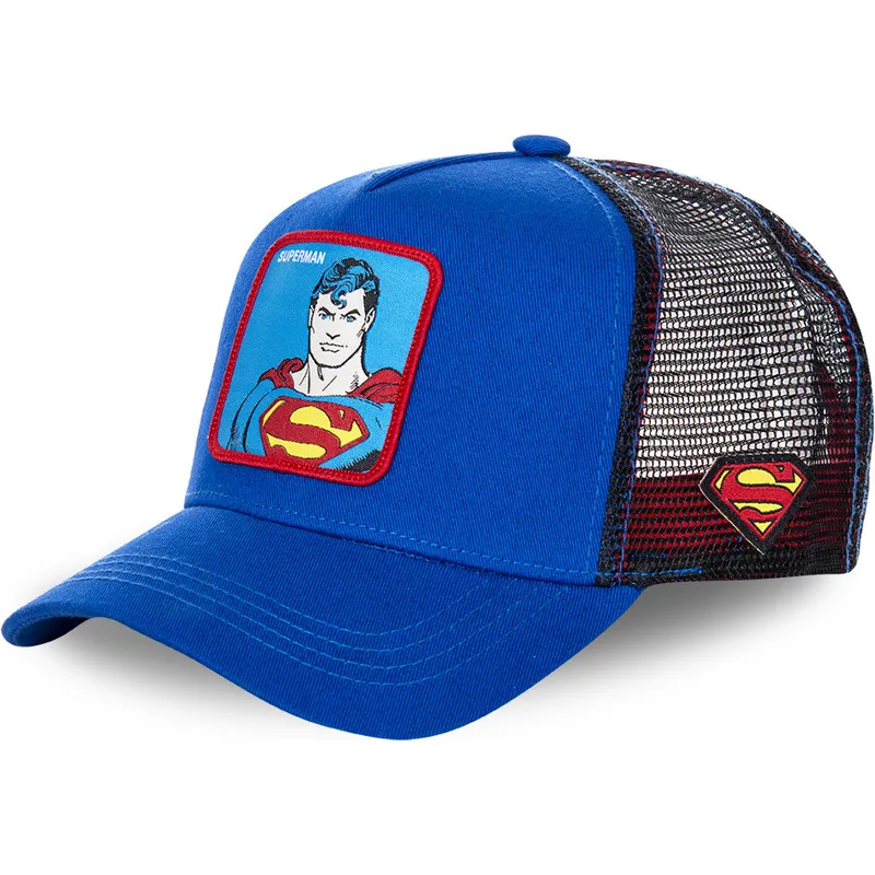 kepure-islenkta-melyna-snapback-clasico-dc2-sup-superman-dc-comics-capslab
