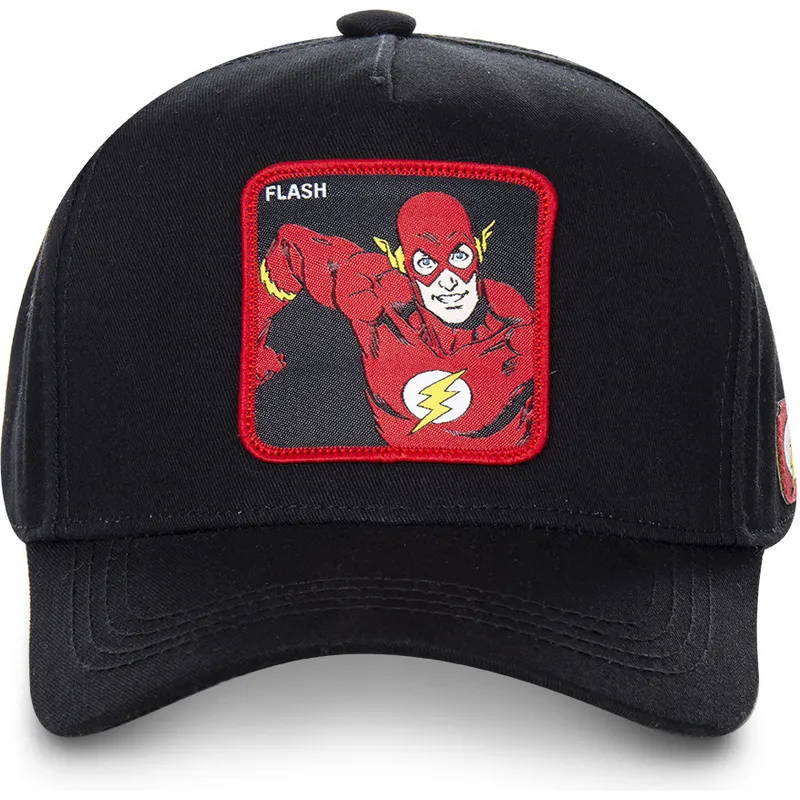 kepure-islenkta-juoda-snapback-clasico-fla2-flash-dc-comics-capslab