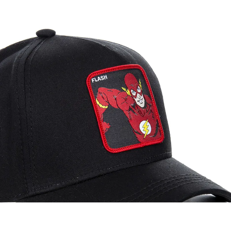 kepure-islenkta-juoda-snapback-clasico-fla2-flash-dc-comics-capslab