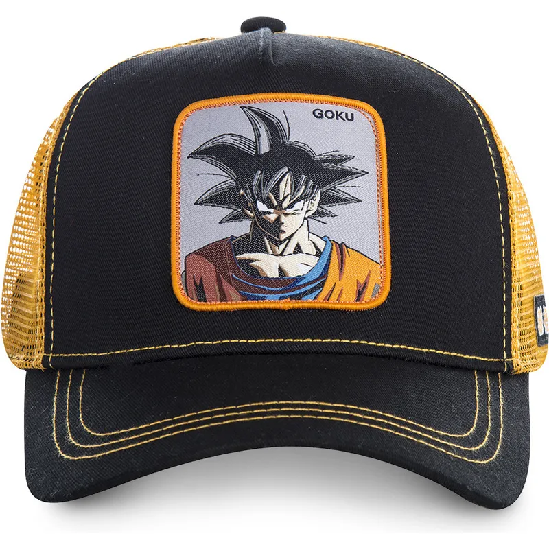 kepure-islenkta-juoda-snapback-gokb-son-goku-dragon-ball-capslab