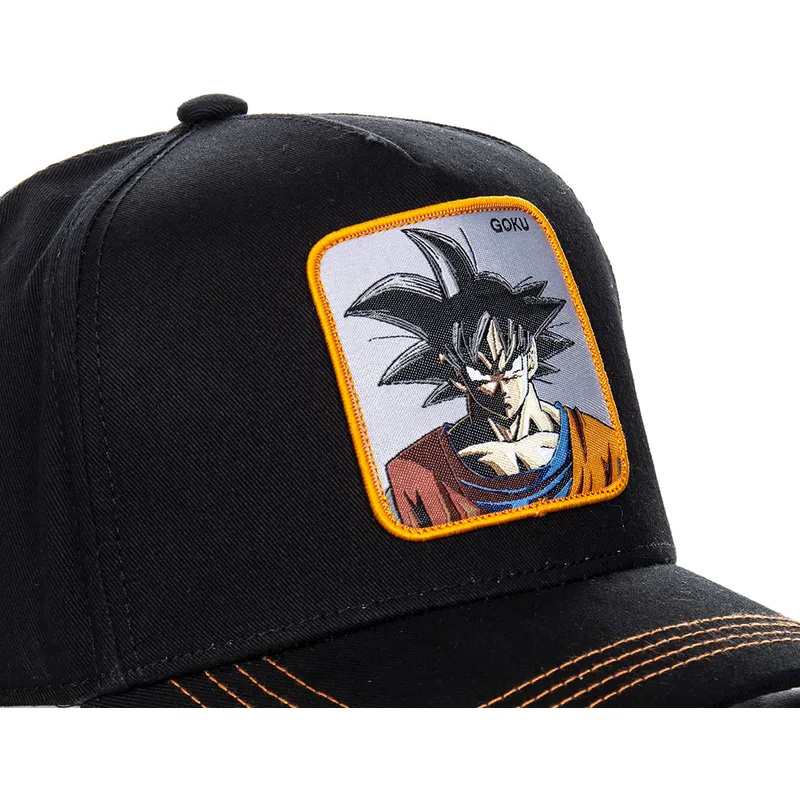 kepure-islenkta-juoda-snapback-gokc-son-goku-dragon-ball-capslab