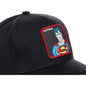 kepure-islenkta-juoda-snapback-clasico-sup4-superman-dc-comics-capslab