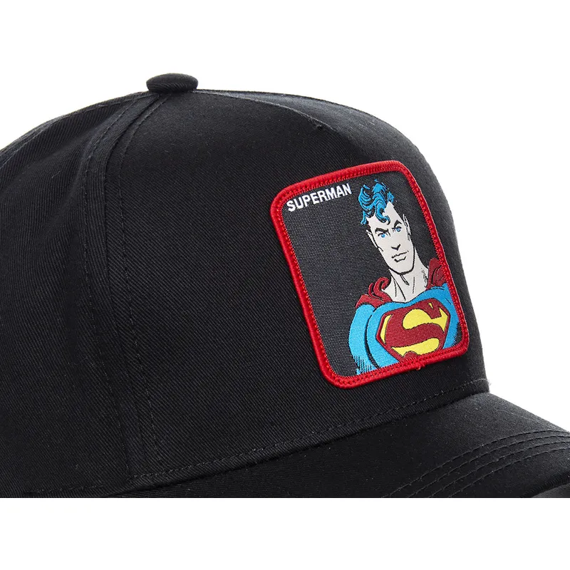 kepure-islenkta-juoda-snapback-clasico-sup4-superman-dc-comics-capslab