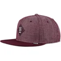 kepure-6-skydeliai-raudona-snapback-2tone-oxford-djinns