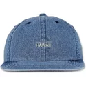 czapka-6-panel-niebieska-jeans-snapback-hawaii-djinns