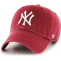 kepure-islenkta-raudona-reguliuojamas-cardenal-new-york-yankees-mlb-47-brand