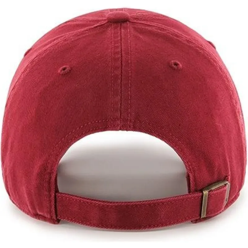 kepure-islenkta-raudona-reguliuojamas-cardenal-new-york-yankees-mlb-47-brand