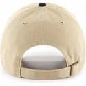 bezowa-czapka-z-zakrzywionym-daszkiem-i-czarnym-logo-new-york-yankees-mlb-clean-up-two-tone-marki-47-brand