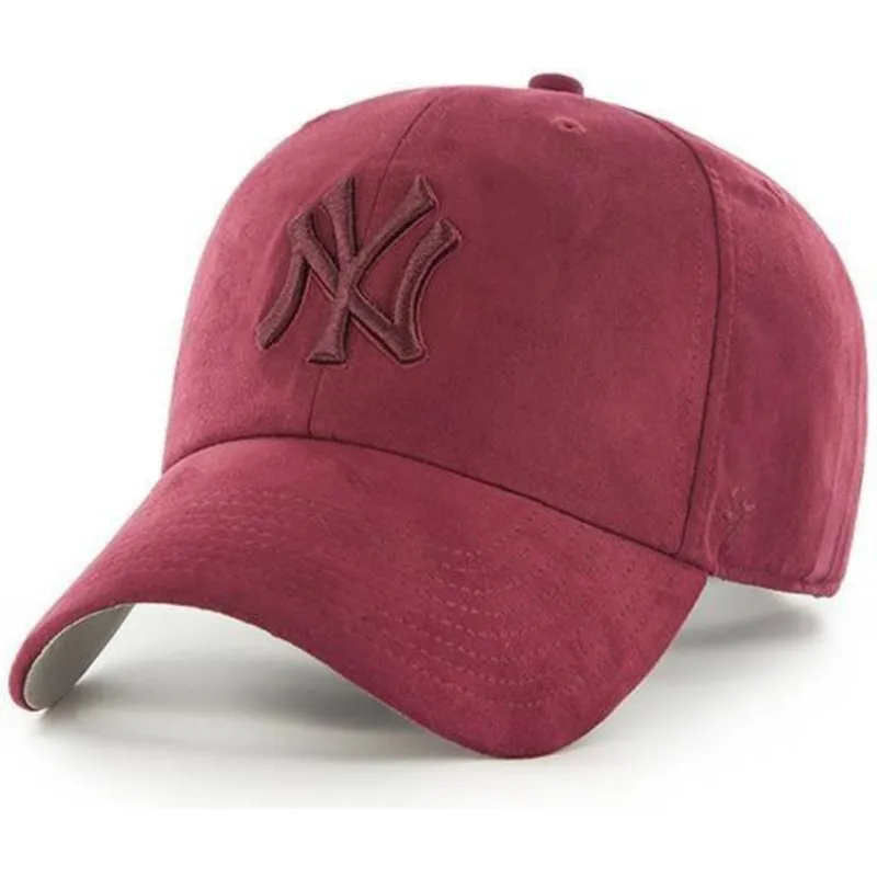 kepure-islenkta-raudona-reguliuojamas-new-york-yankees-mlb-47-brand