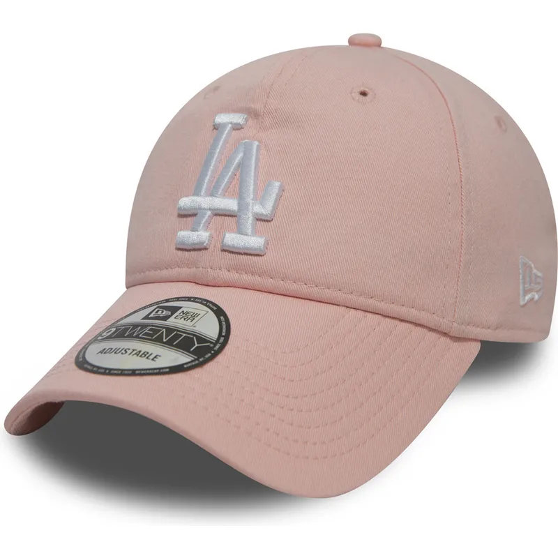kepure-islenkta-rozine-reguliuojamas-9twenty-essential-packable-los-angeles-dodgers-mlb-new-era