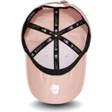 rozowa-zakrzywiona-czapka-regulowana-9twenty-essential-packable-los-angeles-dodgers-mlb-od-new-era