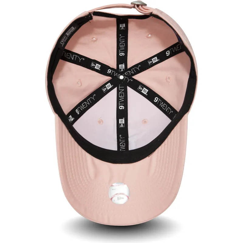 kepure-islenkta-rozine-reguliuojamas-9twenty-essential-packable-los-angeles-dodgers-mlb-new-era