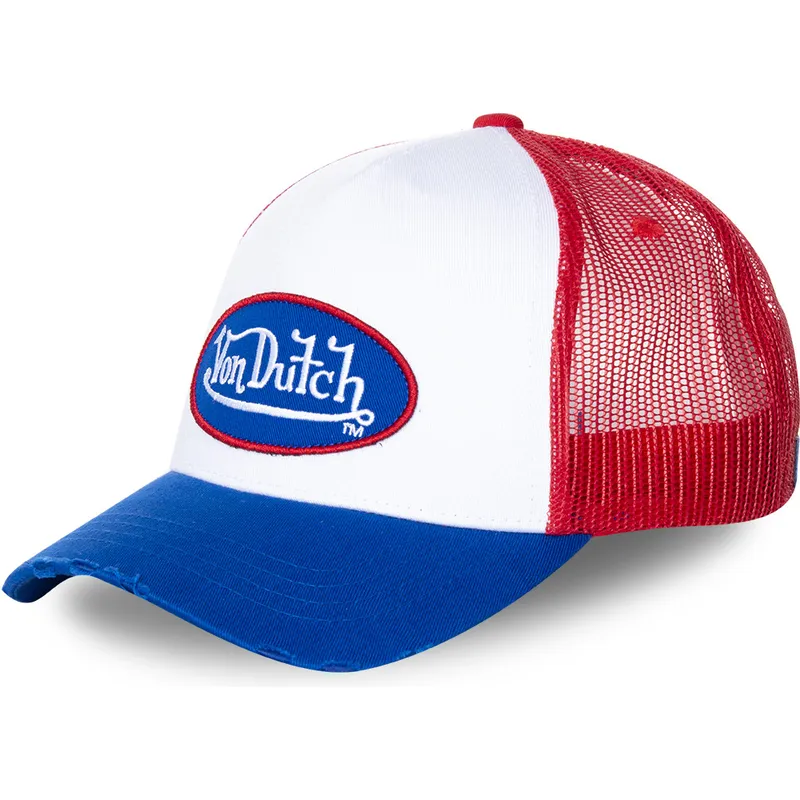 kepure-islenkta-balta-snapback-truck16-von-dutch