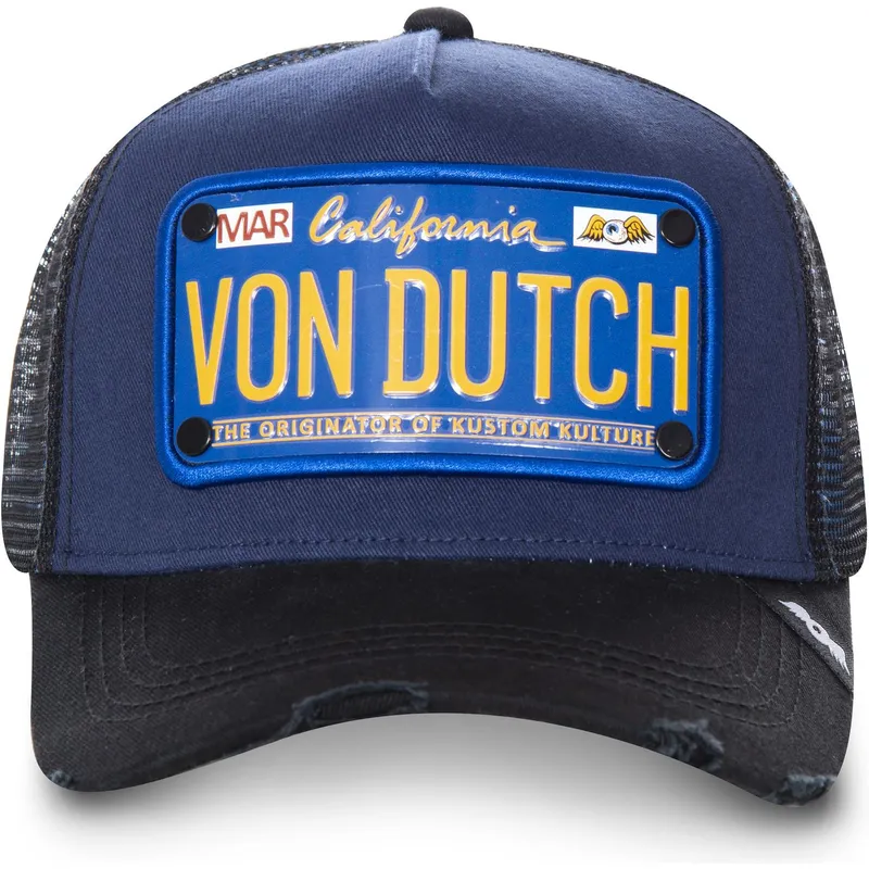 kepure-islenkta-tamsiai-melyna-snapback-placa-truck15-von-dutch