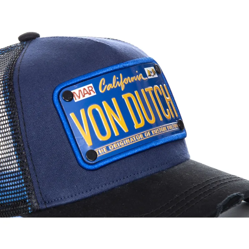 kepure-islenkta-tamsiai-melyna-snapback-placa-truck15-von-dutch