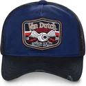 kepure-islenkta-melyna-snapback-truck03-von-dutch