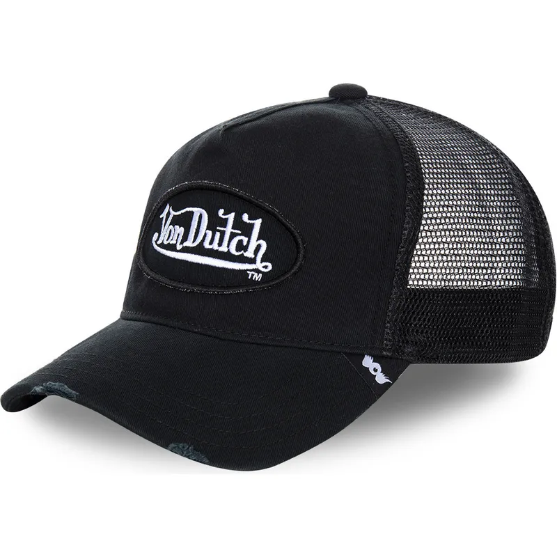 kepure-islenkta-juoda-snapback-truck01-von-dutch