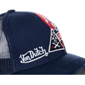 kepure-islenkta-tamsiai-melyna-snapback-murph3-von-dutch