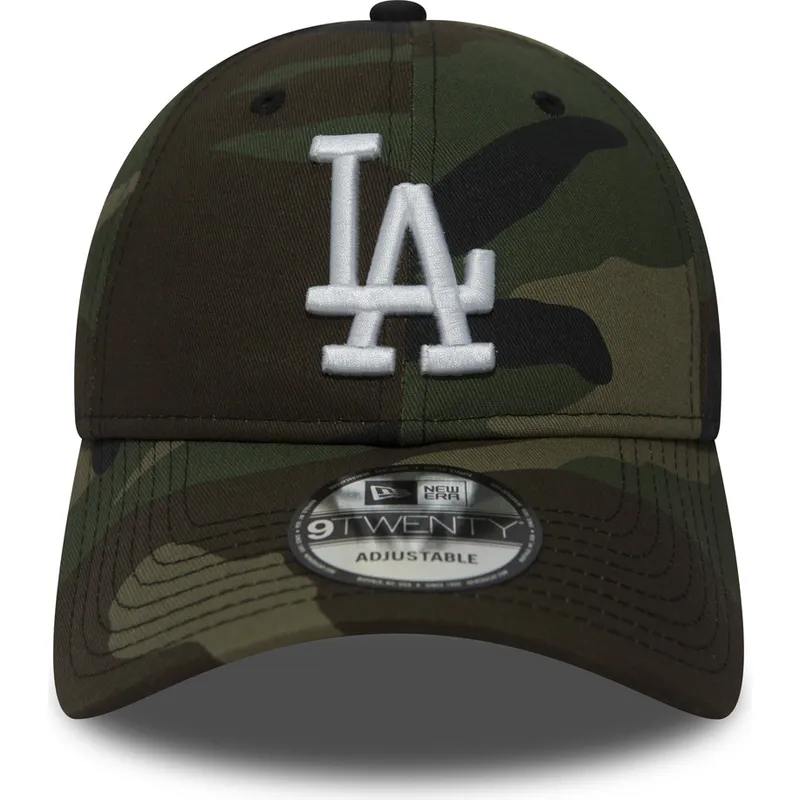 kepure-islenkta-kamufliazas-reguliuojamas-9twenty-essential-packable-los-angeles-dodgers-mlb-new-era