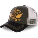 kepure-islenkta-vilkikas-ruda-snapback-crew5-von-dutch