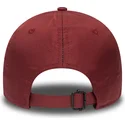 regulowana-bordowa-czapka-z-zakrzywionym-daszkiem-z-czarnym-logo-new-york-yankees-mlb-9forty-ripstop-od-new-era