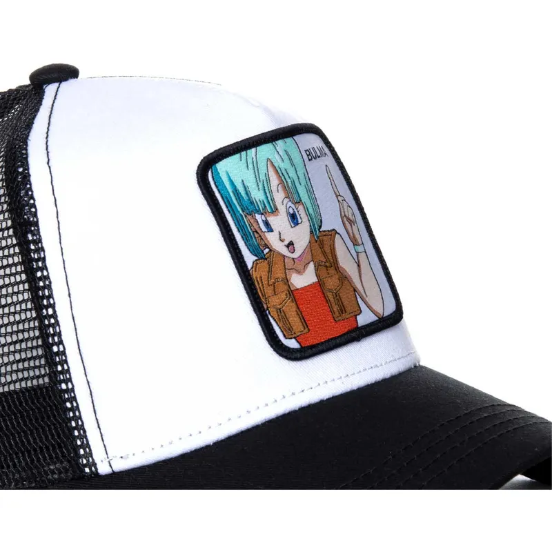 kepure-islenkta-balta-snapback-bul3-bulma-dragon-ball-capslab kepure-islenkta-balta-snapback-bul3-bulma-dragon-ball-capslab