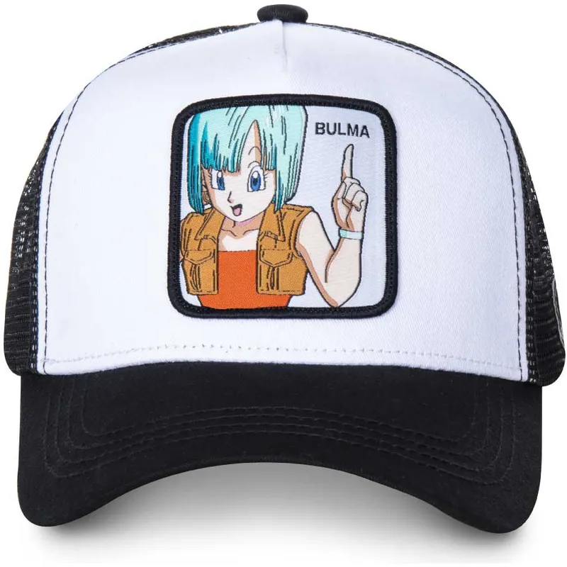 kepure-islenkta-balta-snapback-bul3-bulma-dragon-ball-capslab kepure-islenkta-balta-snapback-bul3-bulma-dragon-ball-capslab