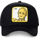 kepure-islenkta-juoda-snapback-c3p3-c-3po-star-wars-capslab