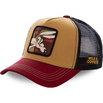 Kepurė išlenkta vilkikas ruda snapback , Coyote COY2 Looney Tunes Kojotas Looney Tunes Capslab