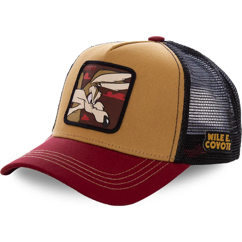 kepure-islenkta-vilkikas-ruda-snapback-coyote-coy2-looney-tunes-kojotas-looney-tunes-capslab