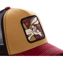 kepure-islenkta-vilkikas-ruda-snapback-coyote-coy2-looney-tunes-kojotas-looney-tunes-capslab