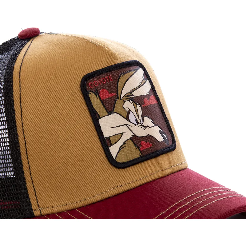 kepure-islenkta-vilkikas-ruda-snapback-coyote-coy2-looney-tunes-kojotas-looney-tunes-capslab