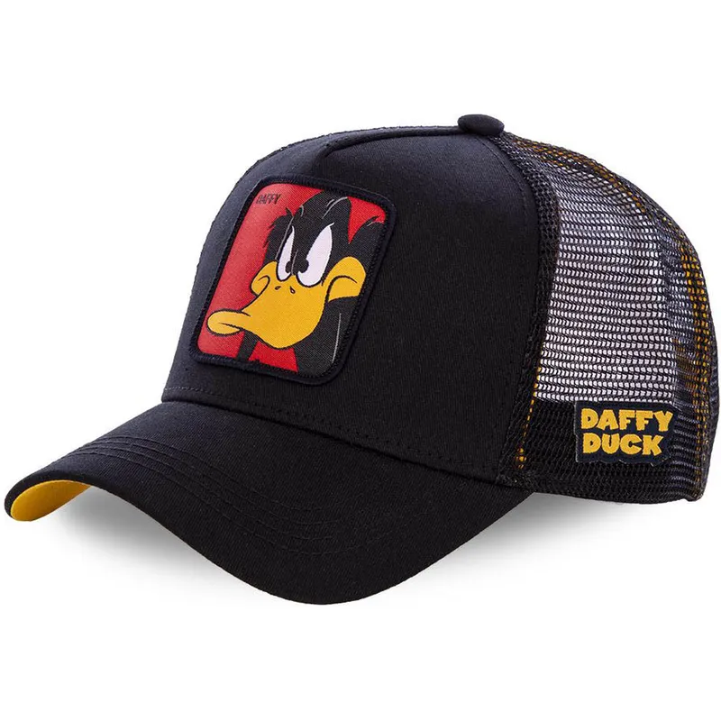 kepure-islenkta-vilkikas-juoda-snapback-pato-lucas-daf1-looney-tunes-daffy-duck-looney-tunes-capslab