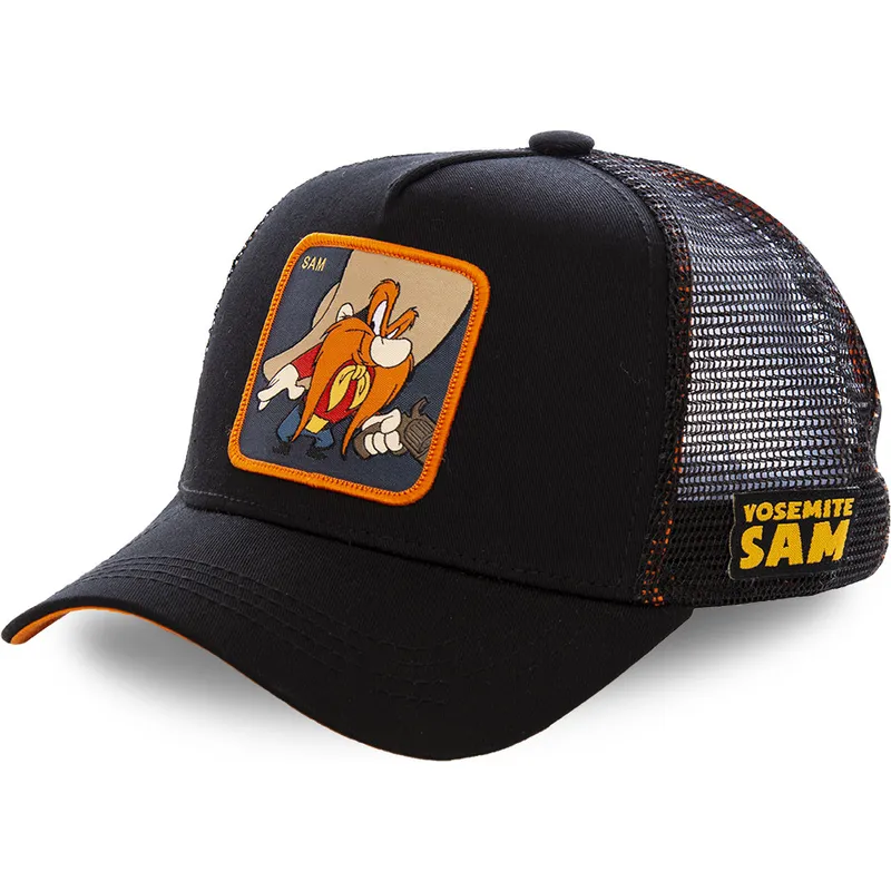 czapka-trucker-czarna-sam-bigotes-sam1-looney-tunes-od-capslab