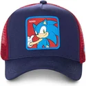 kepure-islenkta-tamsiai-melyna-snapback-so1-sonic-sonic-the-hedgehog-capslab