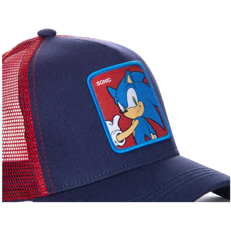 kepure-islenkta-tamsiai-melyna-snapback-so1-sonic-sonic-the-hedgehog-capslab