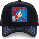 kepure-islenkta-juoda-snapback-so1b-sonic-sonic-the-hedgehog-capslab