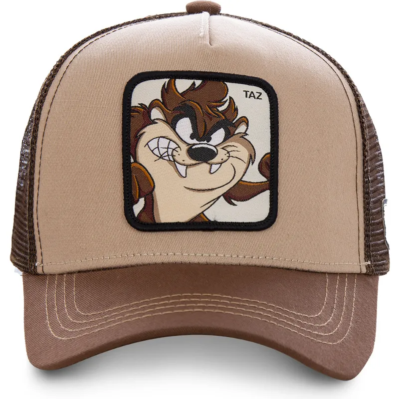 cap-islenkta-brown-snapback-diablo-tasmanian-devil-looney-tunes-capslab
