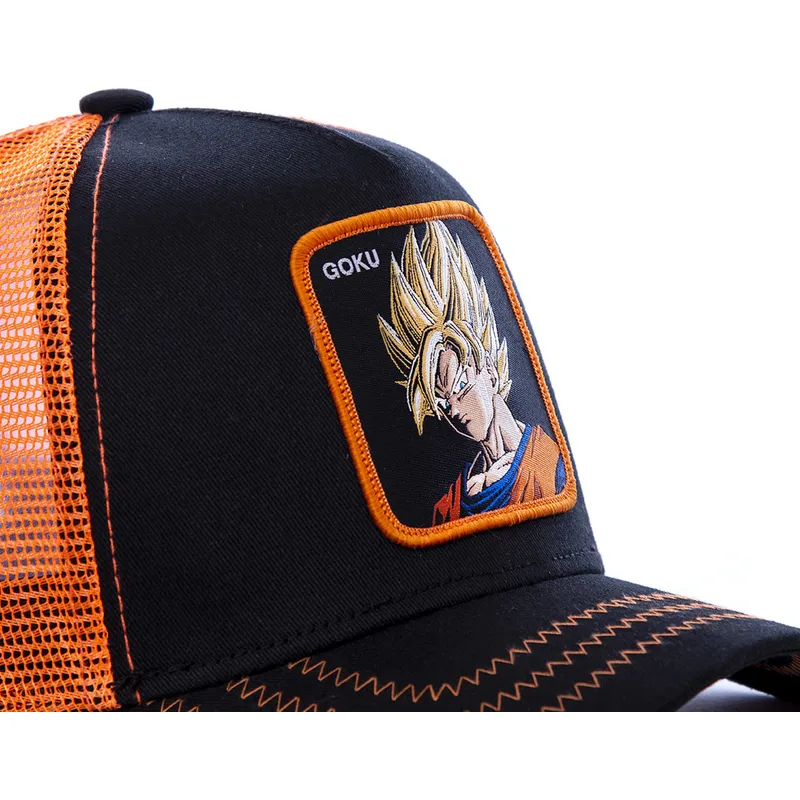 cap-islenkta-black-snapback-son-goku-dragon-ball-capslab
