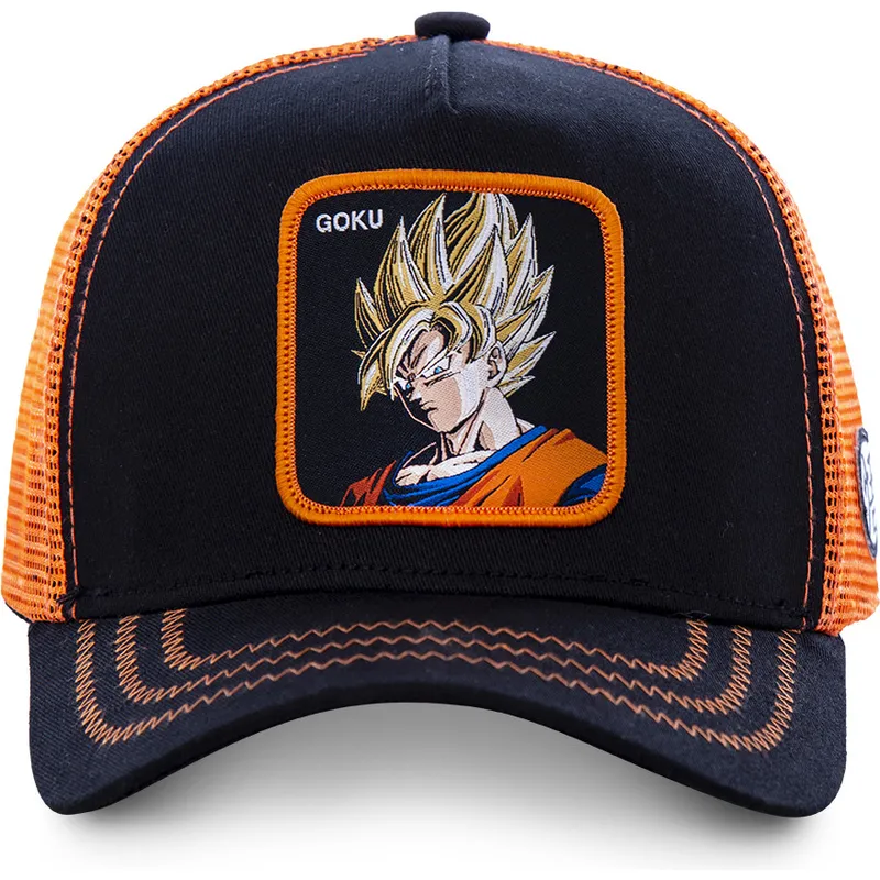 cap-islenkta-black-snapback-son-goku-dragon-ball-capslab