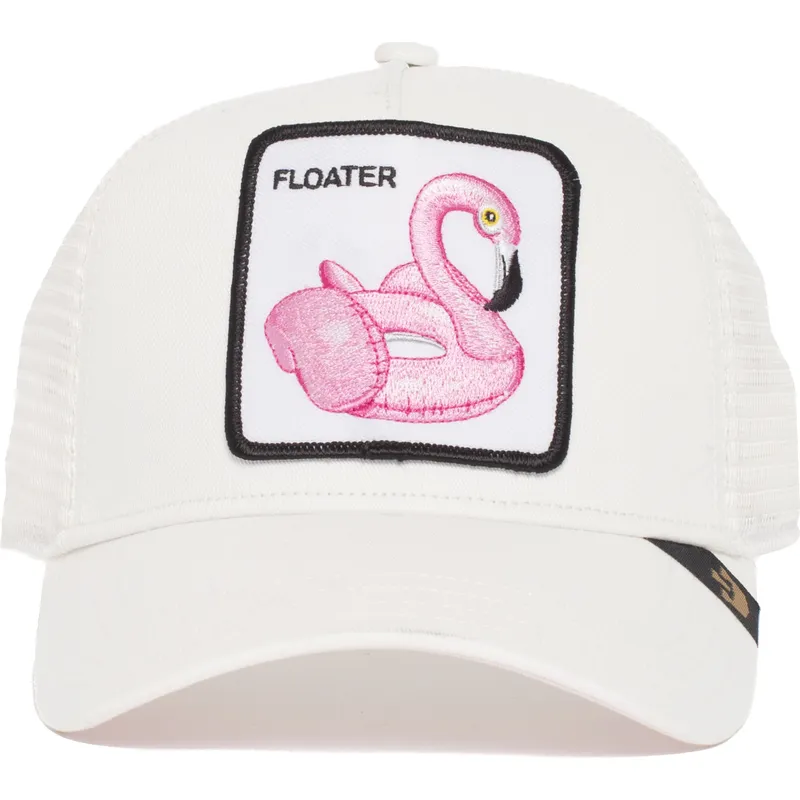 kepure-islenkta-vilkikas-balta-snapback-flotador-flamenco-floater-the-farm-de-goorin-bros