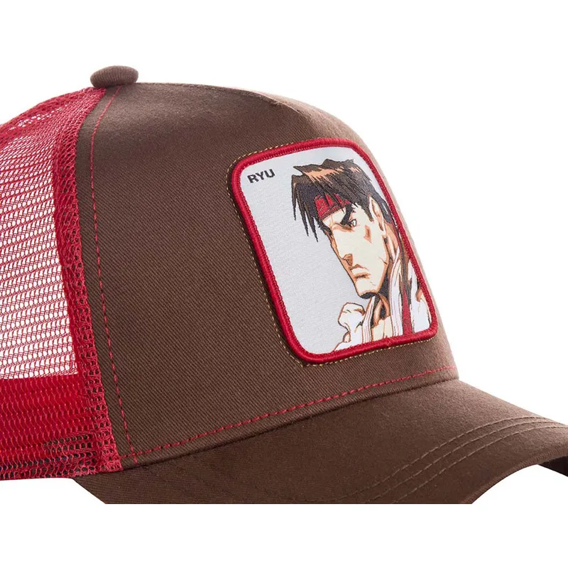 kepure-islenkta-raudona-snapback-ryu-street-fighter-capslab kepure-islenkta-raudona-snapback-ryu-street-fighter-capslab